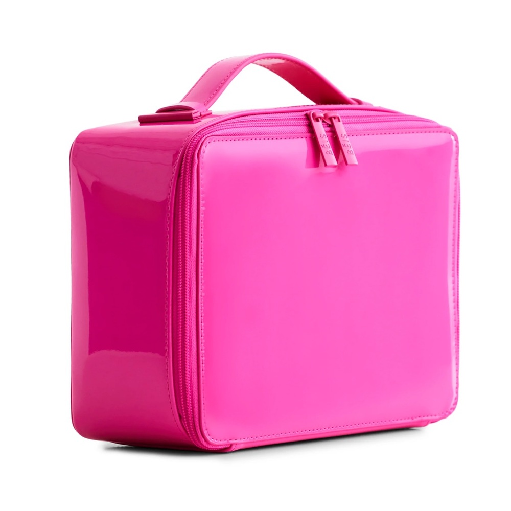 BEIS The Cosmetic Bag in BARBIE PINK - NWT